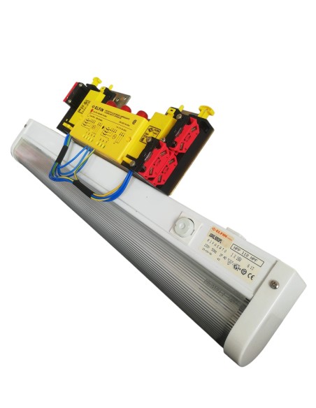 18W Deckenleuchte + Blinklicht + Sicherheitsschalter